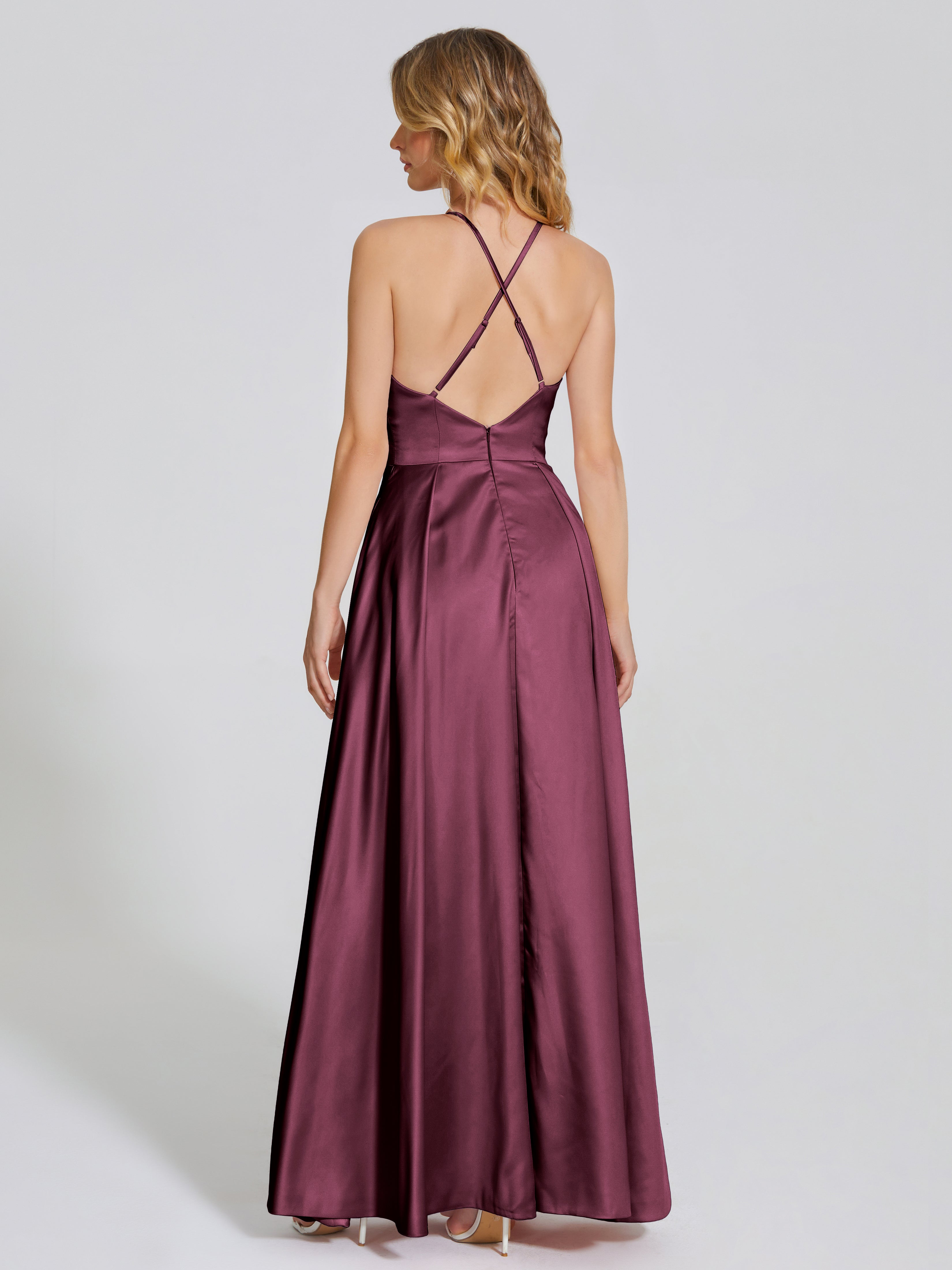 This is the Dreamy Satin Bridesmaid Dress You Are Looking For