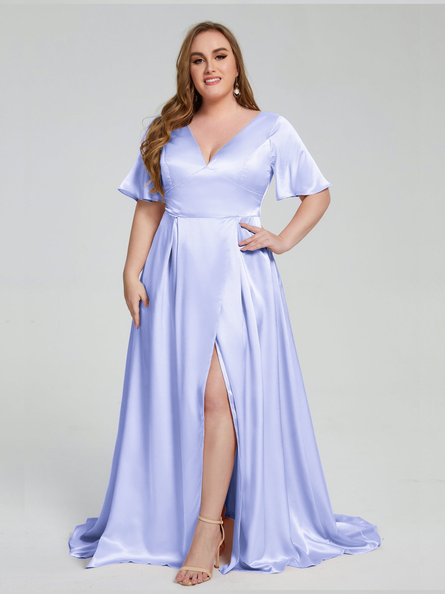Lavender Chiffon Sweetheart Bridesmaid Dresses, PB165 | promnova.com –  Promnova